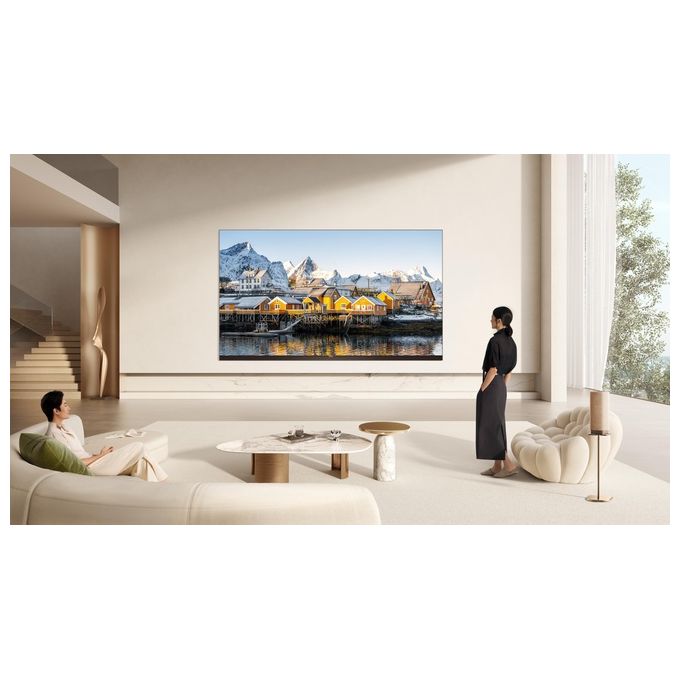 TCL 75X11L X11L Smart TV 75'' QD-Mini LED 4K 144Hz 9000 nit 11520 Zone Google TV Dolby Vision Atmos Audio Bang Olufsen colore Nero