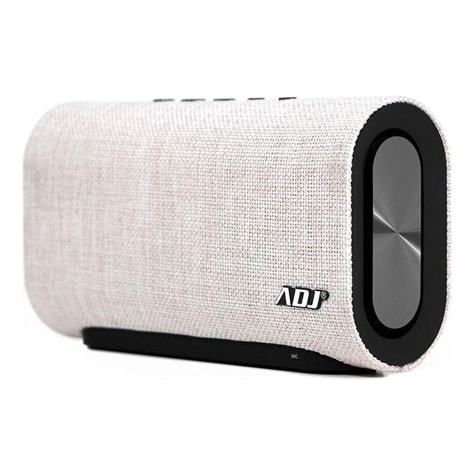 ADJ COMPACT-SOUND Cassa Bluetooth 5.0 Portatile 25W Vivavoce Aux Micro SD Card colore Crema