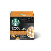 Starbucks 75944 Caramel Macchiato Capsule Compatibili Nescafé Dolce Gusto 100% Arabica 3 Confezioni 36 Capsule
