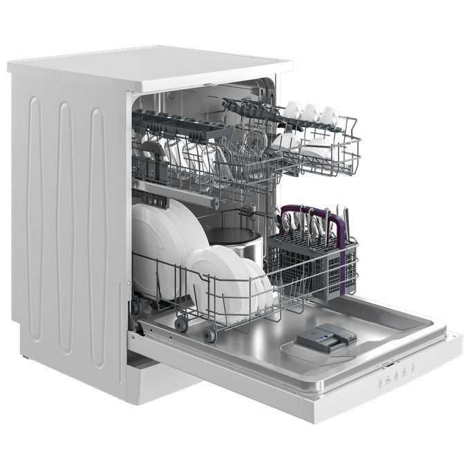 Beko BDFN15D431W Beyond Lavastoviglie Libera Installazione 14 coperti Classe D 45 dB SelfDry (85x60x60 cm) colore Bianco