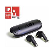 Adj Auricolari Earbud Bluetooth 5.2 Novel Black Metal HousingAG Qualcomm 3040 Ipx4