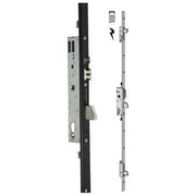 Cisa 1.16525.35.0 Serratura Elettrica Multipunto 3 Catenacci Basculanti Entrata 35 mm Frontale Piatto 24x3 mm 12V colore Nero