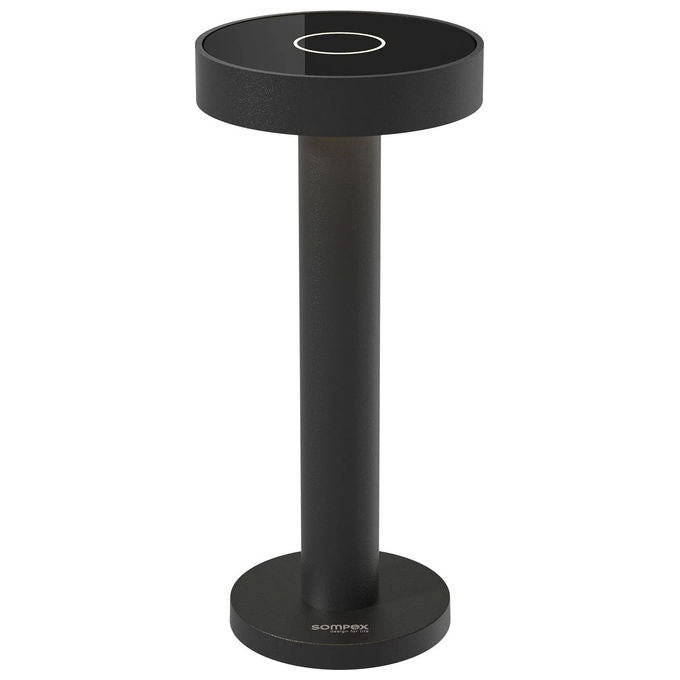 Sompex 78320 BORO Illuminazione da tavolo da esterno LED 2,5 W IP65 dimmerabile colore Nero