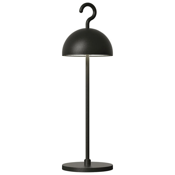 Sompex 78360 HOOK Illuminazione da tavolo da esterno LED 2,5 W IP65 dimmerabile USB-C colore Nero