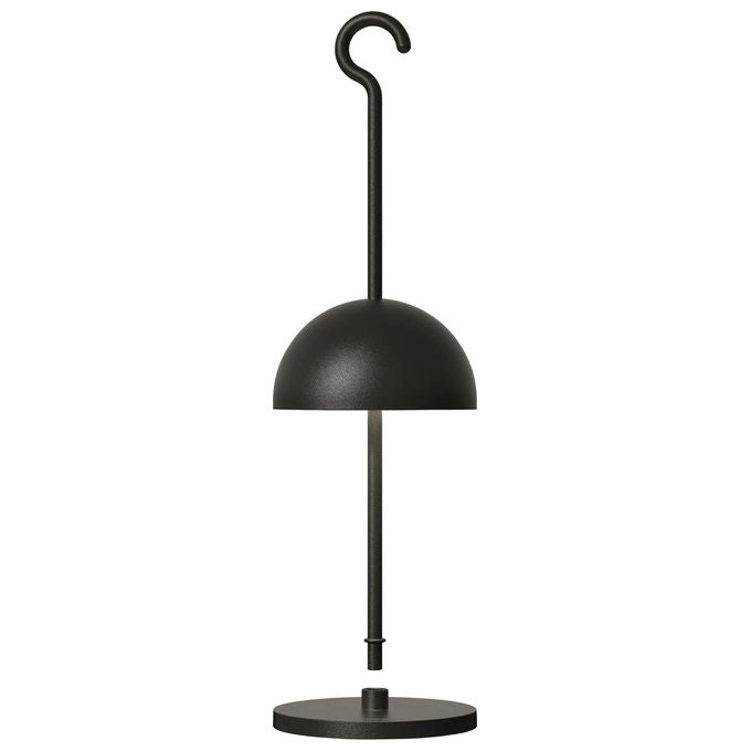 Sompex 78360 HOOK Illuminazione da tavolo da esterno LED 2,5 W IP65 dimmerabile USB-C colore Nero