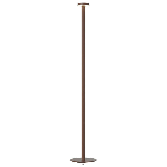 Sompex 78421 Boro Lampada da terra LED dimmerabile con batteria fino a 75 ore colore ruggine