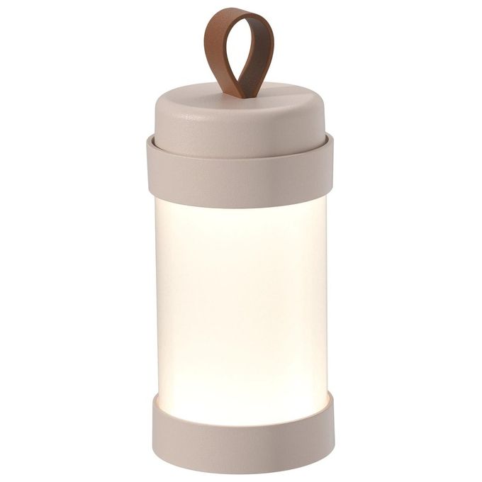 Sompex 78444 ALVA Lampada da Tavolo LED Ricaricabile Dimmerabile IP65 2200K-4000K colore Sabbia