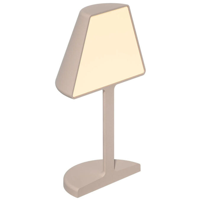 Sompex 78453 TWIN Lampada da tavolo a batteria 2,5 W LED dimmerabile Touch 4400 mAh colore Sabbia