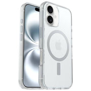 OtterBox 78-81450 Symmetry Series Clear MagSafe Custodia per iPhone 16 con Protezione Schermo Premium Glass 3x Resistente alle Cadute secondo MIL-STD-810G colore Trasparente