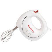 Moulinex ABM11A Easymax Sbattitore Elettrico con 2 Set di Fruste 2 Velocita' 200W Bianco