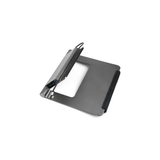 Acer HP.DSCAB.012 Supporto per computer portatile Compatibile da 11.6'' a 15.6'' con 3 Porte USB 3.2 Gen 1 Type-A e 1 Porta USB 3.2 Gen 1 Type-C colore Argento