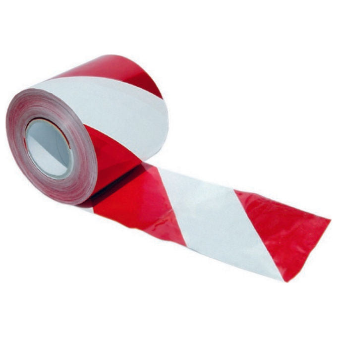 Geko Rotolo Nastro Segnaletica Bianco-Rosso M 20