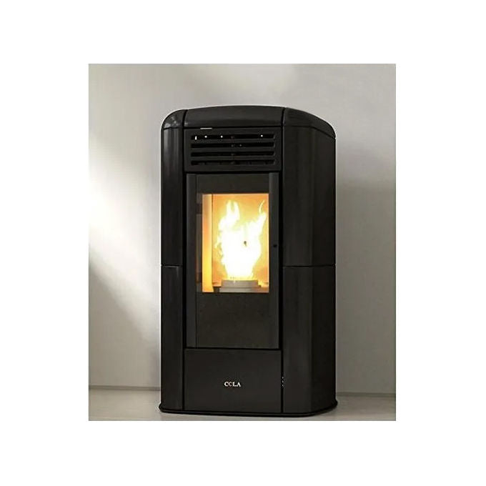 ANSELMO COLA LA13W10Y CHARME Stufa a Pellet 12,72 kW Rivestimento in Maiolica colore Avorio