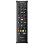 Meliconi TELECOMANDO CONTROL TV+ NEW Telecomando Universale per TV con Tasti App colore Nero