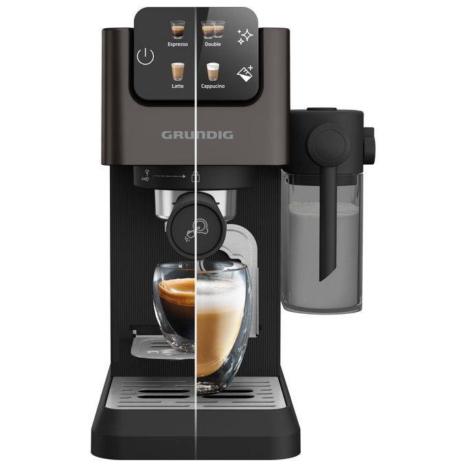 Grundig KSM 6430DELISIA COFFEE YARı OTOMATIK KAPSüLLü SüT HAZNELI ES Macchina da caffe' Automatica-Manuale 1,1 L 20 bar 1350 W Montalatte integrato colore Antracite