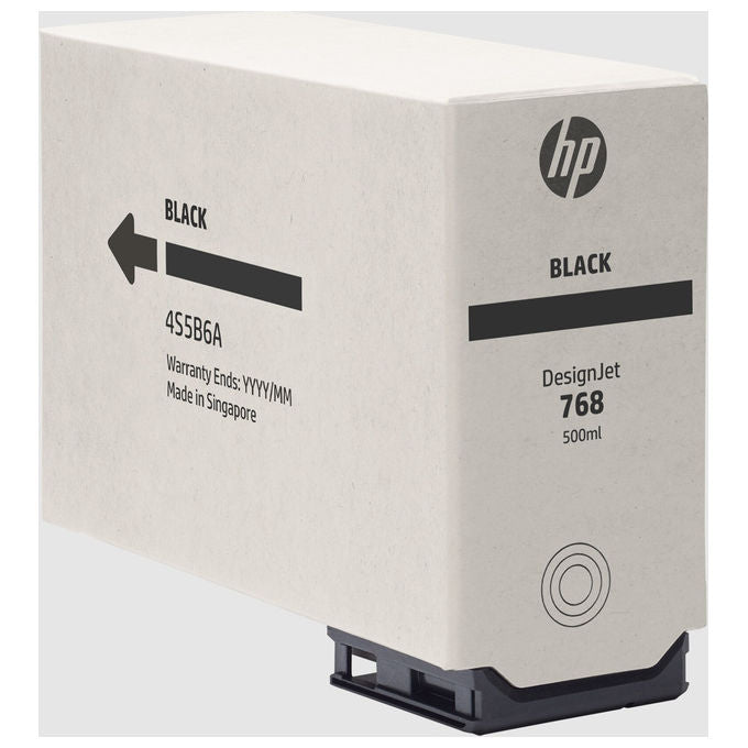 HP 4S5B6A DesignJet Cartuccia di inchiostro 500 ml Nero colore Nero