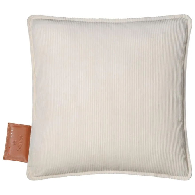 Beurer HK78HEATY Cuscino Riscaldante senza fili 3 livelli di temperatura durata fino a 8 ore colore Beige