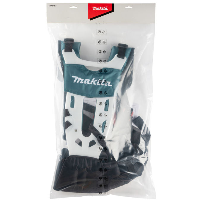 Makita 199378-7 Imbragatura Professionale per Decespugliatore Compatibile con UR006G e UR012G colore Nero