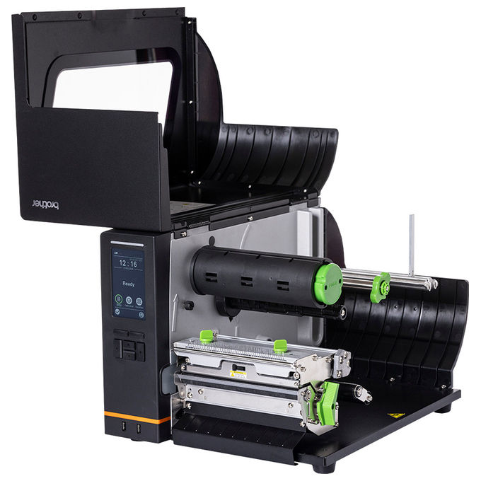 Brother TJ-6521TN Stampante per etichette Termica diretta-Trasferimento termico 203 x 300 DPI 304,8 mm-s colore Nero