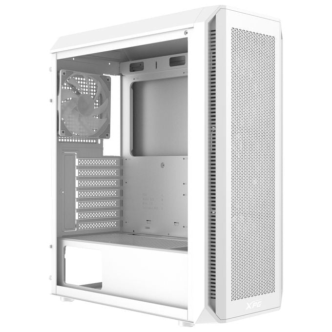 XPG 75261538 VALOR AIR PLUS Case PC Midi Tower ATX micro ATX Mini ITX con ventole ARGB 3x120 mm anteriore 1x120 mm posteriore colore Bianco