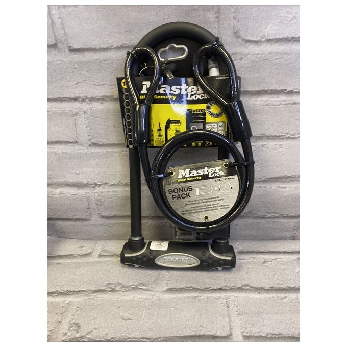 Master Lock 8285EURDPRO U-Lock Steel 13mm with Mount