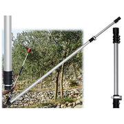 No-Brand FRA-153507 Asta Telescopica in Alluminio per Scuotitore Pneumatico per Raccolta Olive Lunghezza Regolabile da 1,45 a 2,25 Metri Diametro 34 mm colore Nero