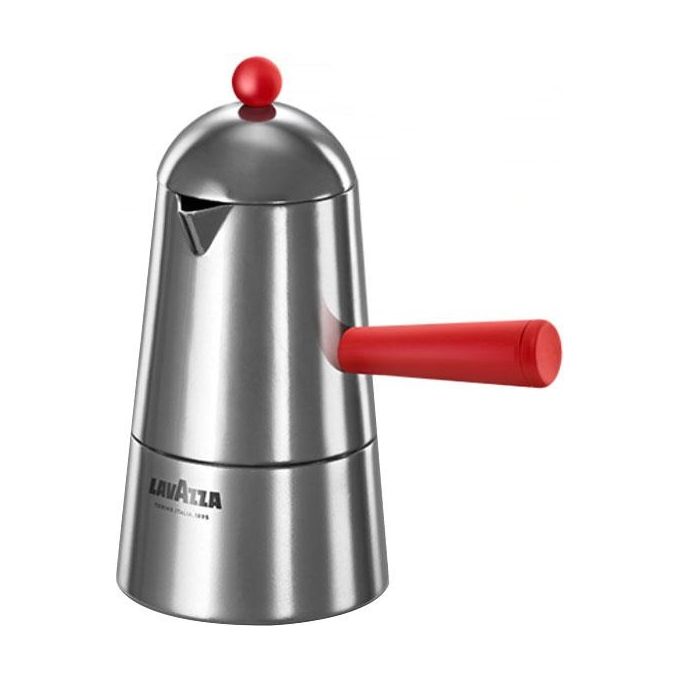Lavazza Carmencita Pop Caffettiera Induzione 6 Tazze Rosso