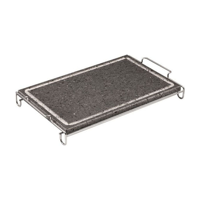 ILSA Pietra Lavica Impugnature con Piedi Accessorio Barbecue 20x30
