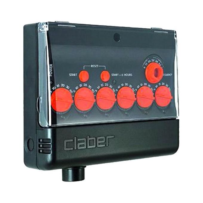 Claber Programmatore Multipla Ac V24 6 Zone 8058