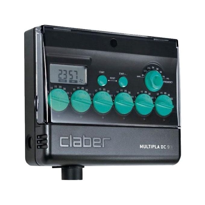 Claber Programmatore Multipla Dc V9 6 Zone 8060