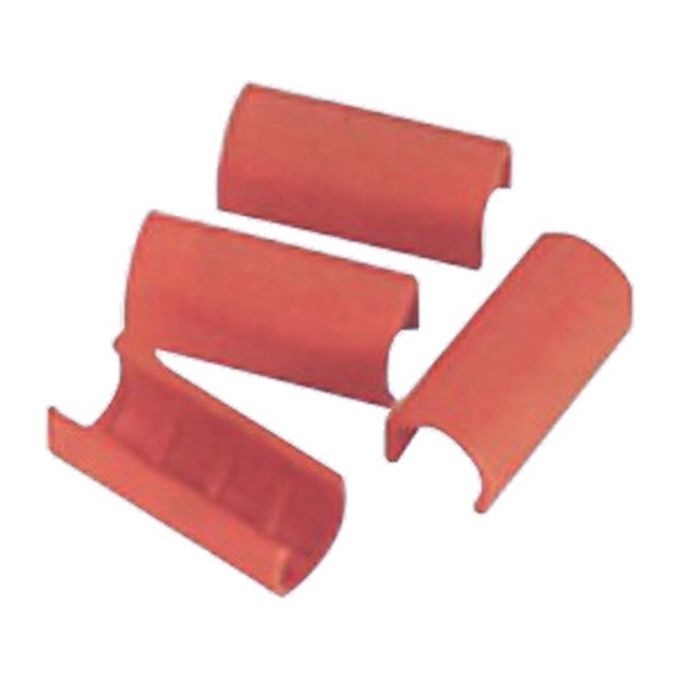 Claber 8713 Fermasacco per Carrello Carry Cart in Resina confezione da 4 pezzi colore Arancione
