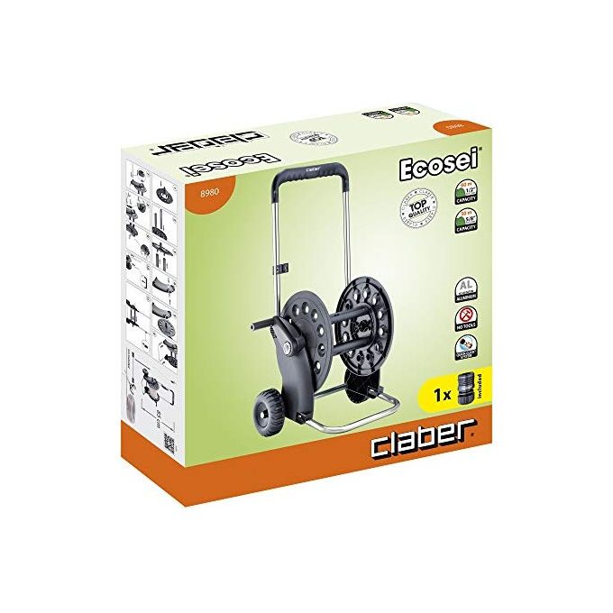 Claber Avvolgitubo Carrello Ecosei 8980