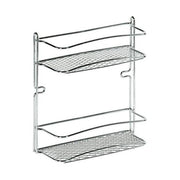 Artex Mensola Bagno Cromo Star Rettangolare 2Piani 25X10 H.27
