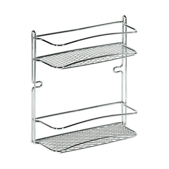 Artex Mensola Bagno Cromo Star Rettangolare 2Piani 25X10 H.27