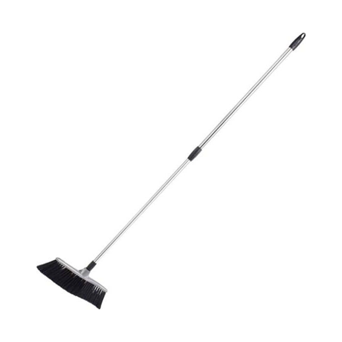 Apex 11652 Scopa Domestica Snella Manico Telescopico 85-141 cm Larghezza 37 cm Setole Morbide per Pavimenti Delicati