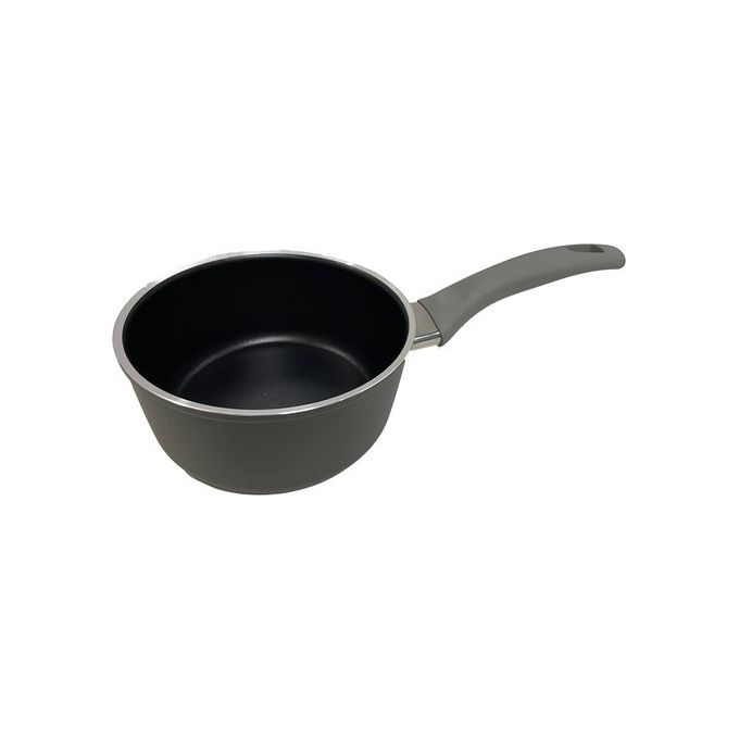 Ballarini LAZISE Casseruola 16 cm in Alluminio con Rivestimento Antiaderente Adatta a Tutte le Fonti di Calore incluso Induzione colore Nero