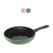 Ballarini Z1026-057 Caprera Padella Saute 28 cm con Rivestimento in Ceramica Kera Gloss e Indicatore Thermopoint colore Verde