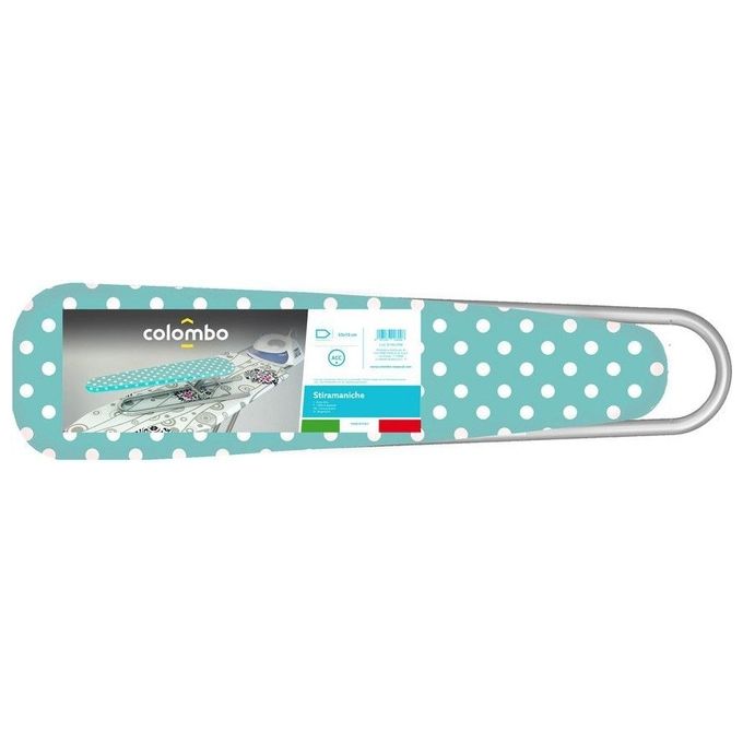 Colombo New Scal B138LGPW Stiramaniche ripiegabile 53x13 cm con blocco di sicurezza fodera cotone colore Verde