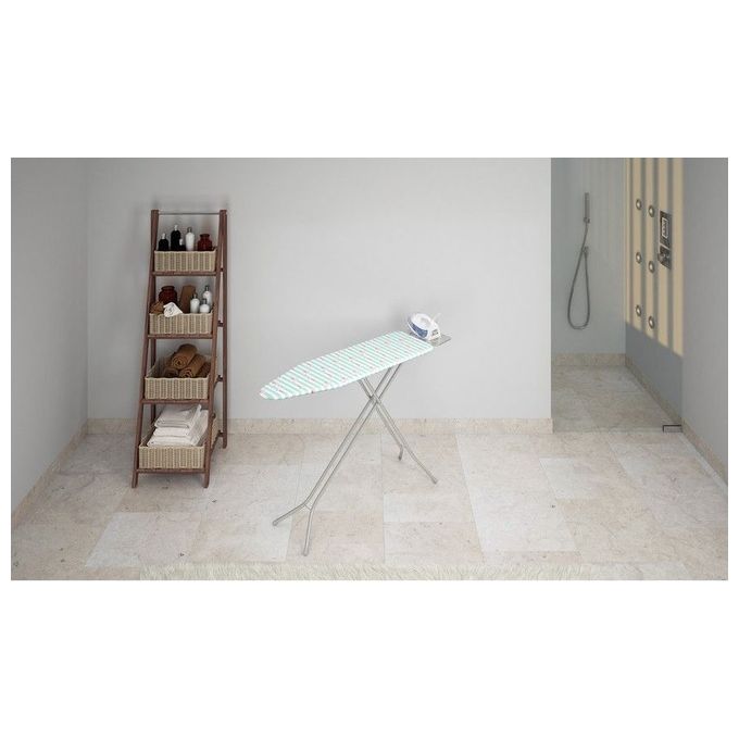 Colombo New Scal 501132 Supereuro Asse da Stiro Pieghevole 110x32 cm Altezza Regolabile 71-88 cm 3.6 Kg colore Mint Green
