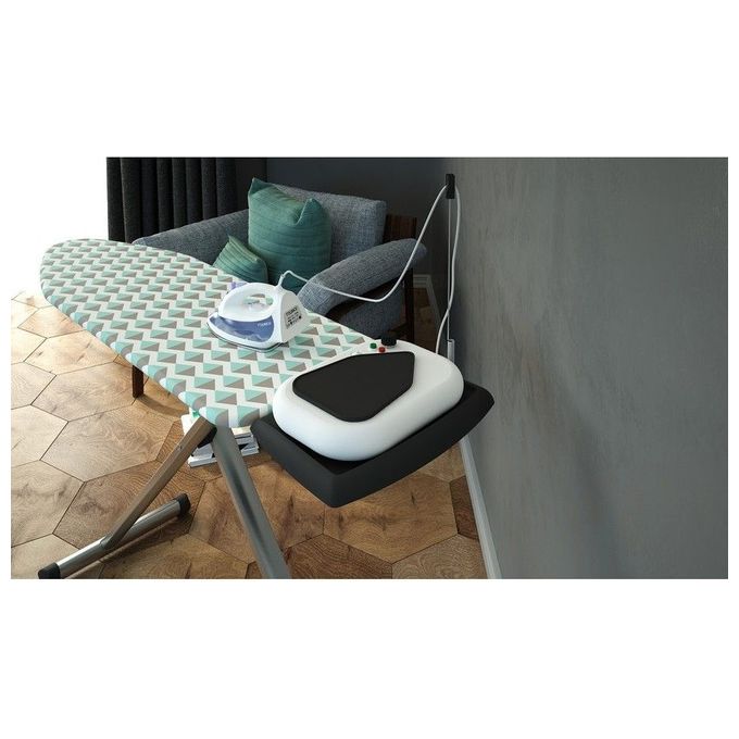 Colombo Asse stiro AVANTGARD PLUS 130x44 regolazione in multiposizione di altezza, poggiaferro portacaldaia in materiale altoresistenziale, ultraresistente con blocco di sicurezza
