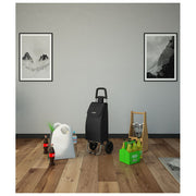 Colombo CRL001N Rolly Carrello Portaspesa Pieghevole 40L 25Kg Struttura Acciaio Sacca Impermeabile colore Nero