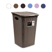 Stefanplast cesta Portabiancheria Elegance Moka 50