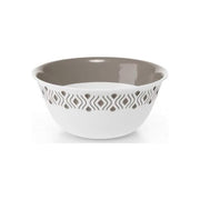 Stefanplast Insalatiera Tosca 19cm Bianco-Tortora