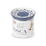 Stefanplast Contenitore Ermetico Tosca Tondo 07 Litri Bianco-Blu