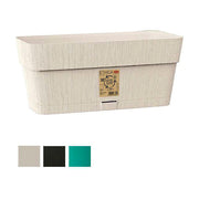 Stefanplast Vaso Ethica Rettangolare Riserva Acqua Verde Oliva 50cm