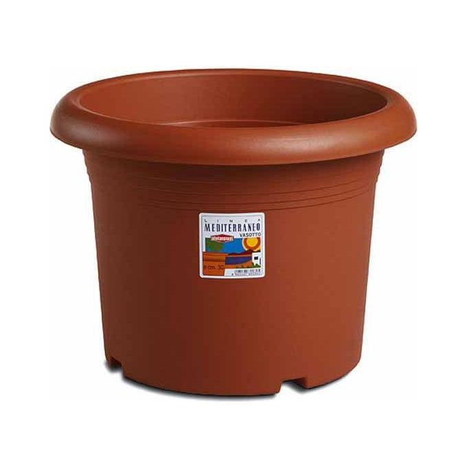 Stefanplast Vaso Mediterraneo Terracotta 20x14cm 2.5l Resistente al Gelo 89020