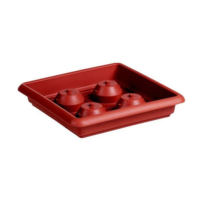 Stefanplast Sottovaso in Plastica medio Quadro Coccio CM 45