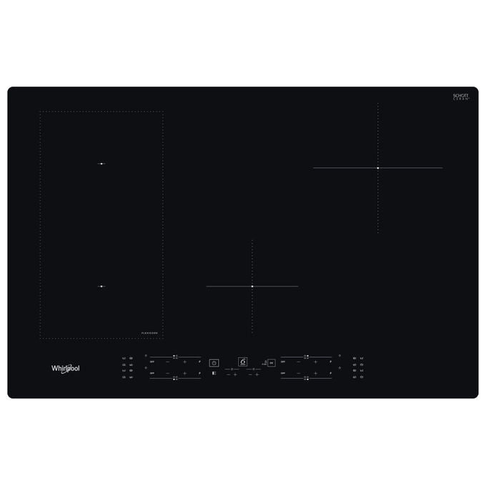 Whirlpool WL B2977 NE Piano cottura a induzione 77 cm 4 zone FlexiCook Touch Control 7200 W colore Nero