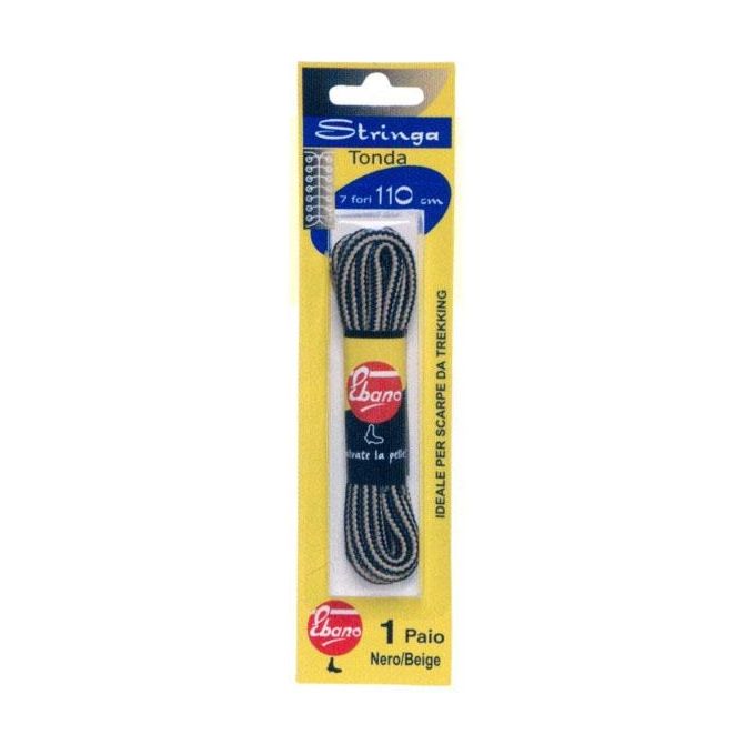Ebano Stringa Sport Tonda Nero-Beige P.1 Cm 110