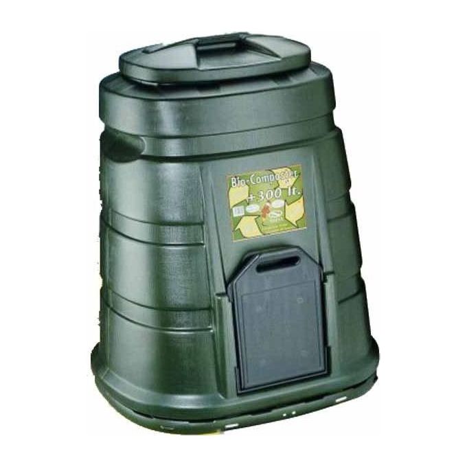 Sirsa Compostiera Composter Bio 300L Sistema di Compostaggio Ecologico per Giardino e Rifiuti Organici